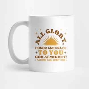 Religious christian god quote Mug